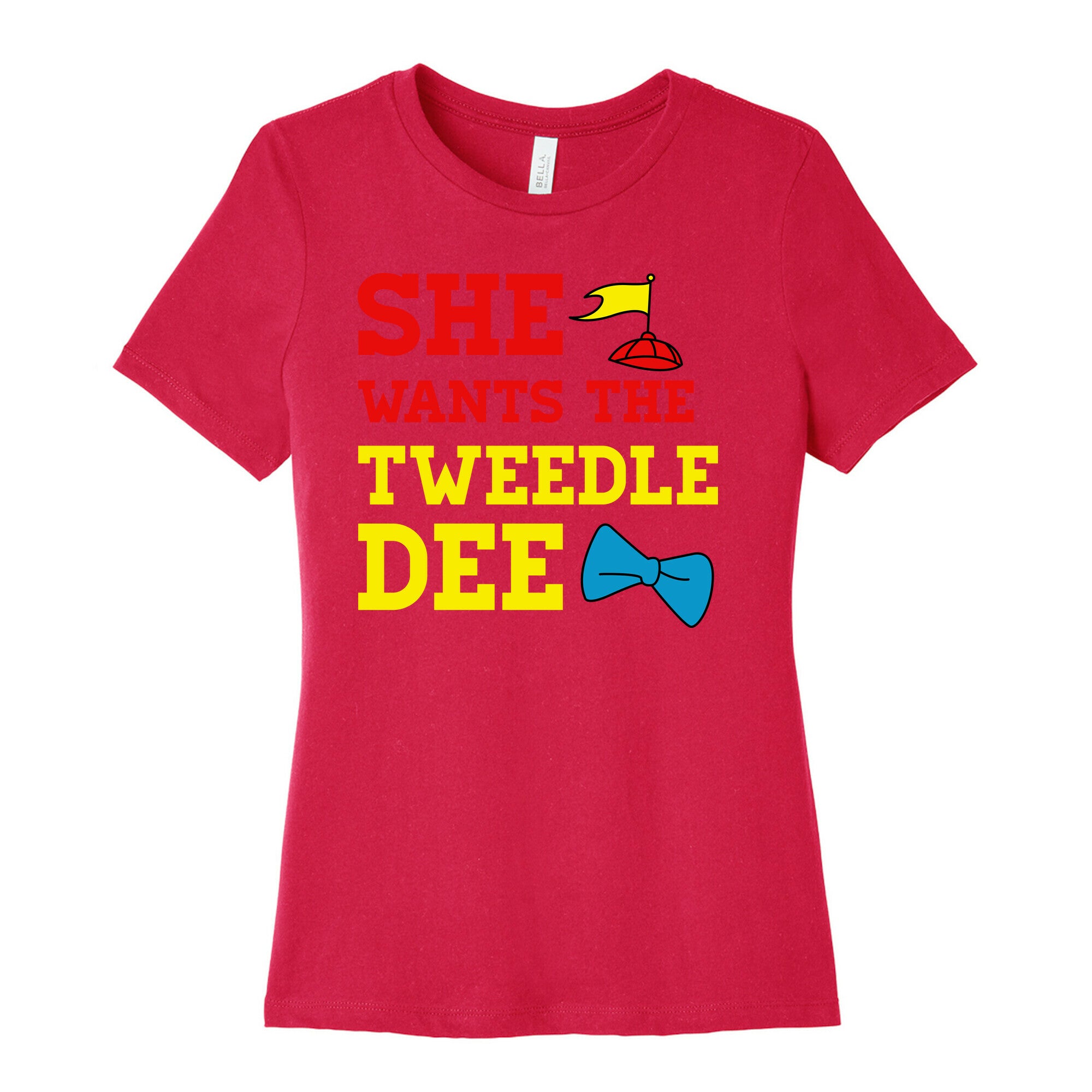She Wants The Tweedle Dee Women's Cotton Tee